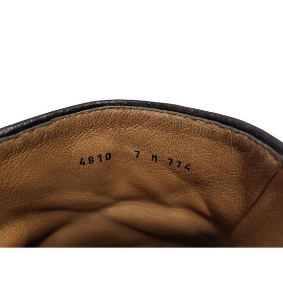 GRAVATI Wilkes Bashford Pebbled Leather Moto Boot - Picture 11 of 12